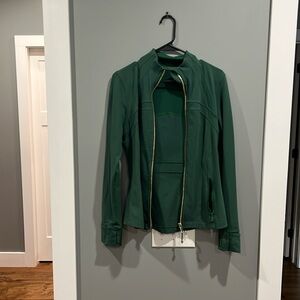 Lululemon Green Define jacket SIZE 8